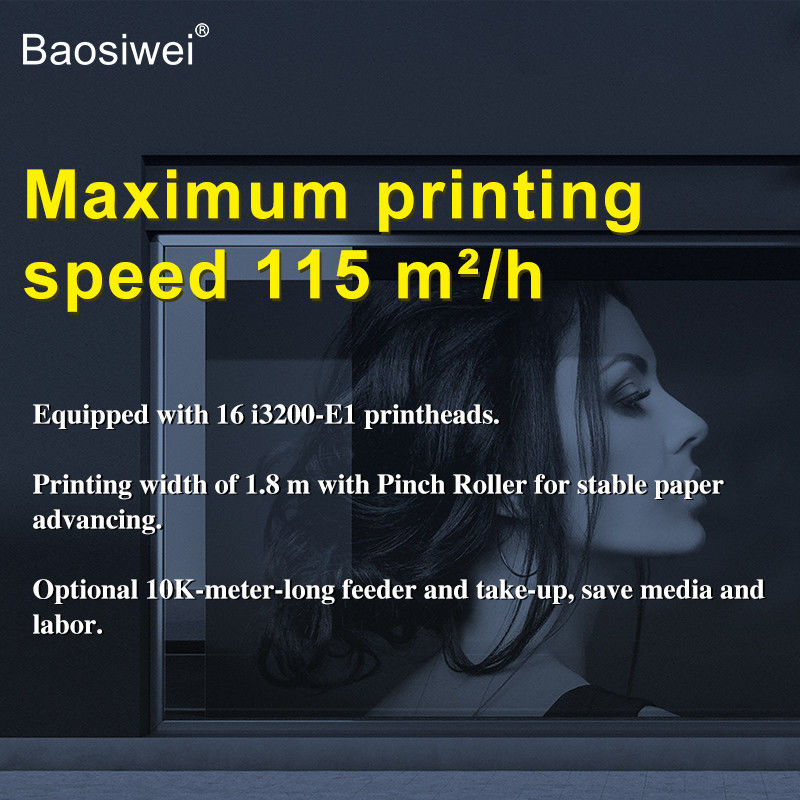 Printer Inkjet Format Besar1.9m 16pc I3200 8-warna